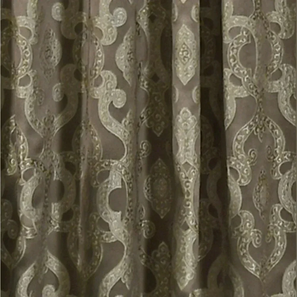 New Beautyrest Normandy Mushroom Blackout‎ Curtain Panel 52